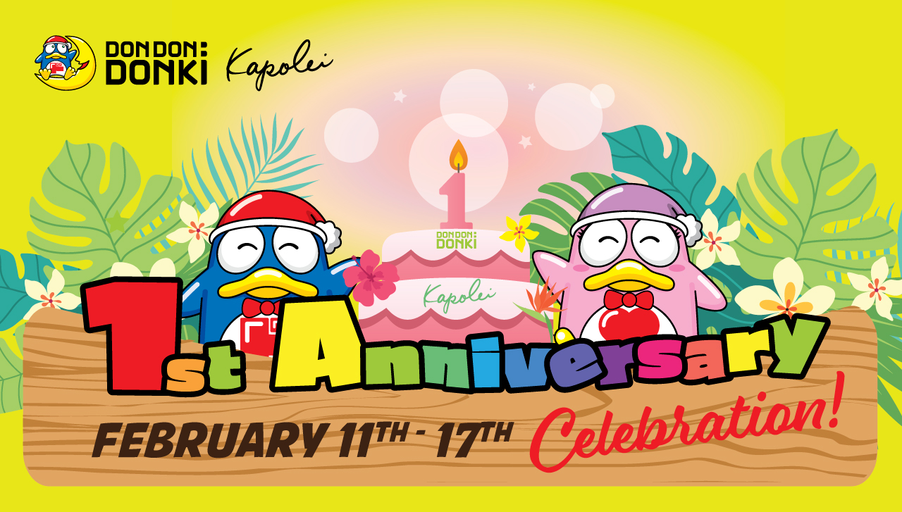 Don Don Donki Kapolei 1st Anniversary