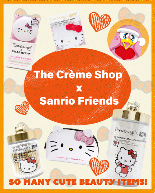 The Crème Shop  x Sanrio Friends