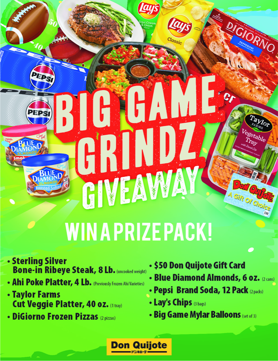 Big Game Grindz DQ Landing Page