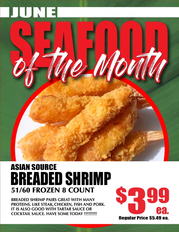 seafood of the month
