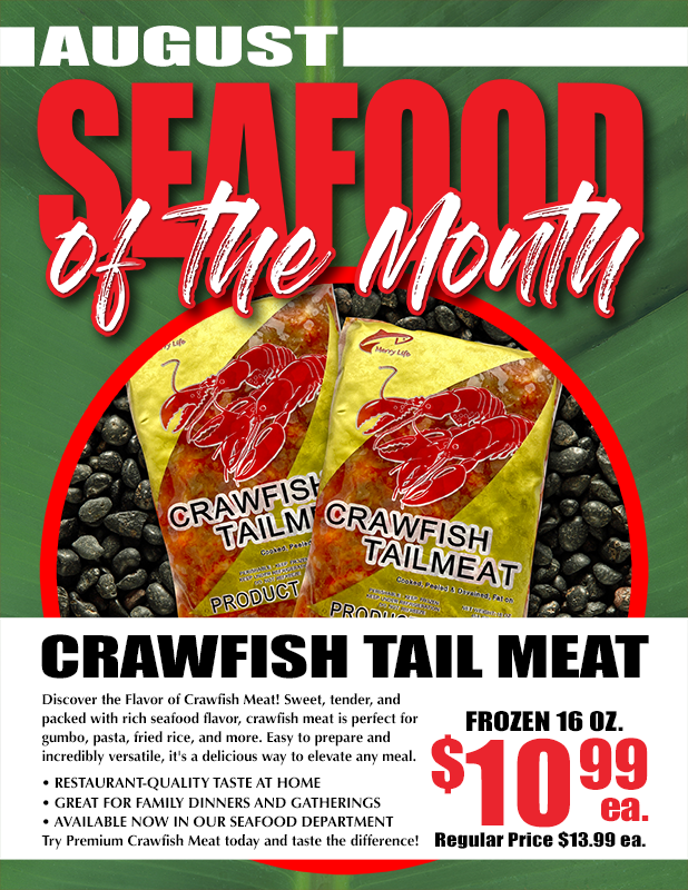 SEAFOOD OF THE MONTH