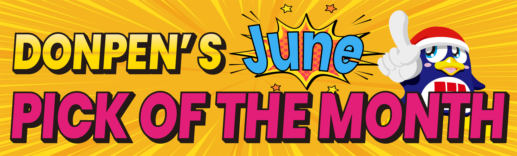 Page Header for Donpen's Pick of the Month