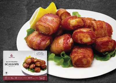 Clear Ocean BACON WRAPPED SCALLOP MEDALLIONS