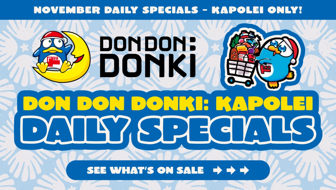 Don Don Donki Daily Specials Nov