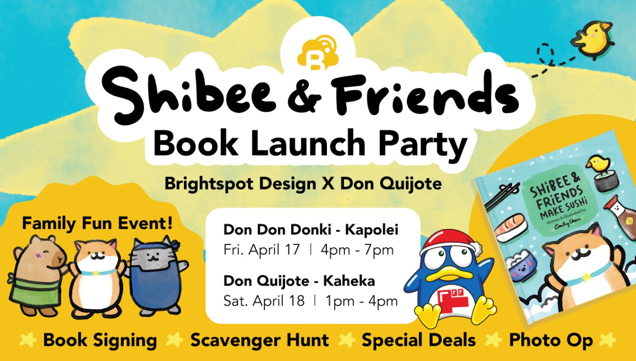 Brightspot Design x Don Quijote | Shibee & Friends Book Launch Party