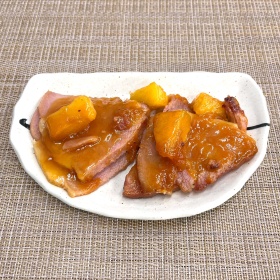 BAKED HAM W/ PINEAPPLE