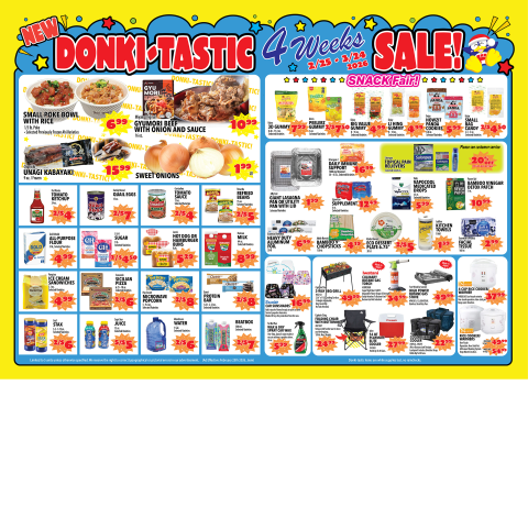 Donki-Tastic Thursday Flyer, Feb 25, 2026 to Mar 24, 2026