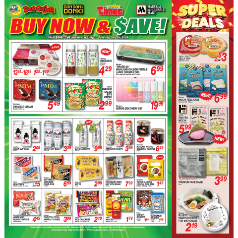 Buy Now and Save Flyer Wed, Jul 01, 2026 - Tue, Jul 28, 2026