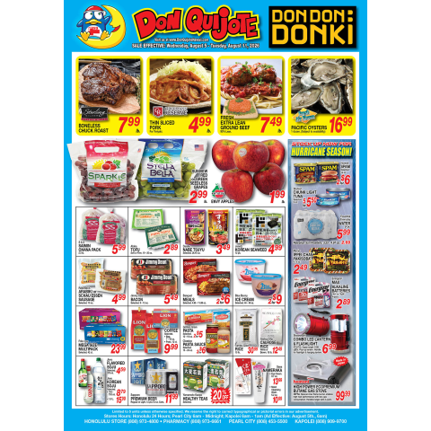 Specials | Don Quijote Hawaii