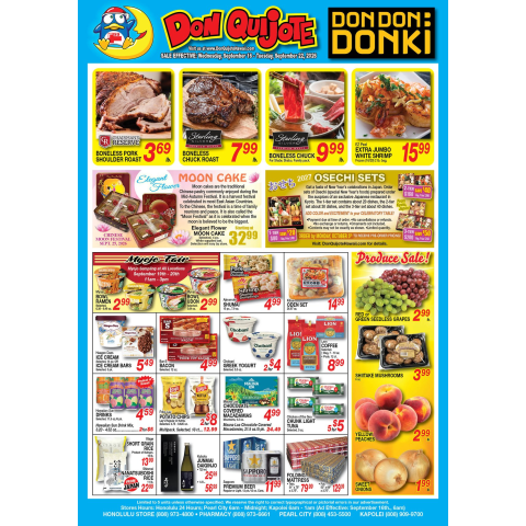 Specials | Don Quijote Hawaii