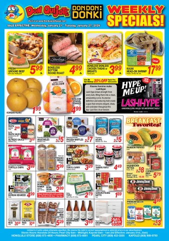 Weekly Flyer Wed, Jan 21, 2026 - Tue, Jan 27, 2026