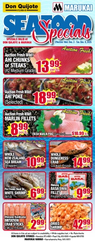Seafood Flyer Wed, Dec 03, 2025 - Tue, Dec 09, 2025