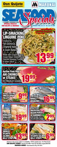 Seafood Flyer Wed, Jul 23, 2025 - Tue, Jul 29, 2025