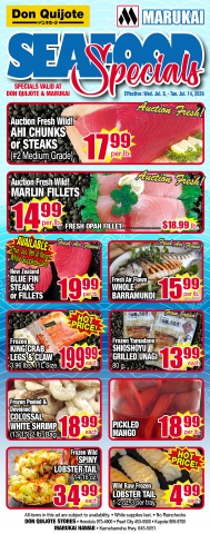 Seafood Flyer Wed, Jul 08, 2026 - Tue, Jul 14, 2026