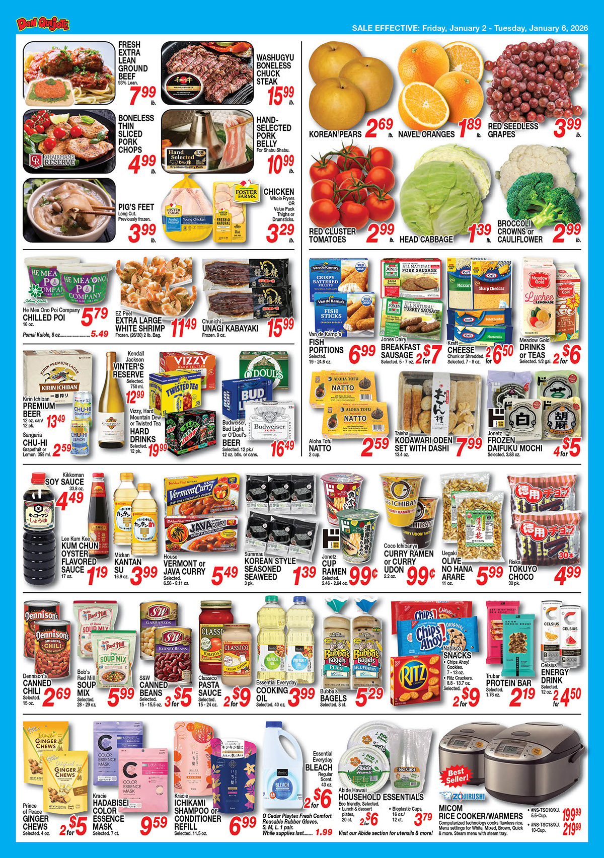 Weekly Flyer Fri, Jan 02, 2026 - Tue, Jan 06, 2026