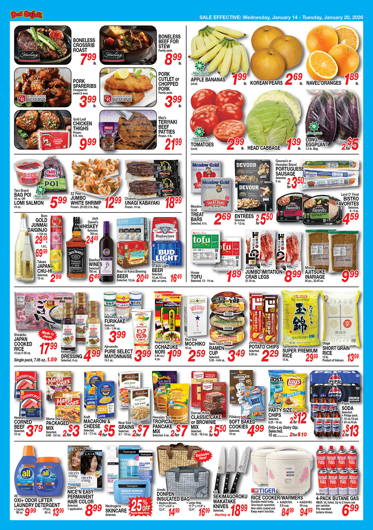Weekly Flyer Wed, Jan 14, 2026 - Tue, Jan 20, 2026