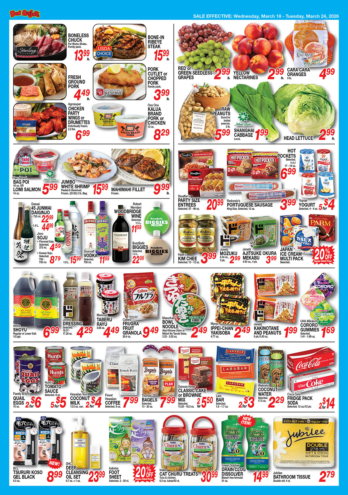 Weekly Flyer Wed, Mar 18, 2026 - Tue, Mar 24, 2026