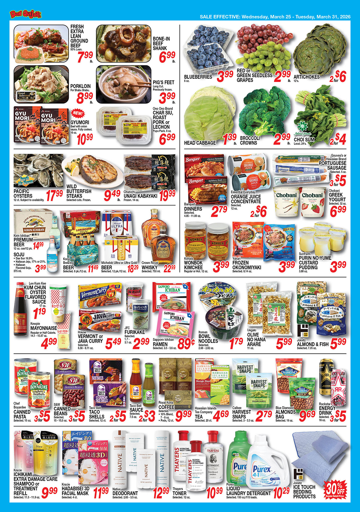 Weekly Flyer Wed, Mar 25, 2026 - Tue, Mar 31, 2026