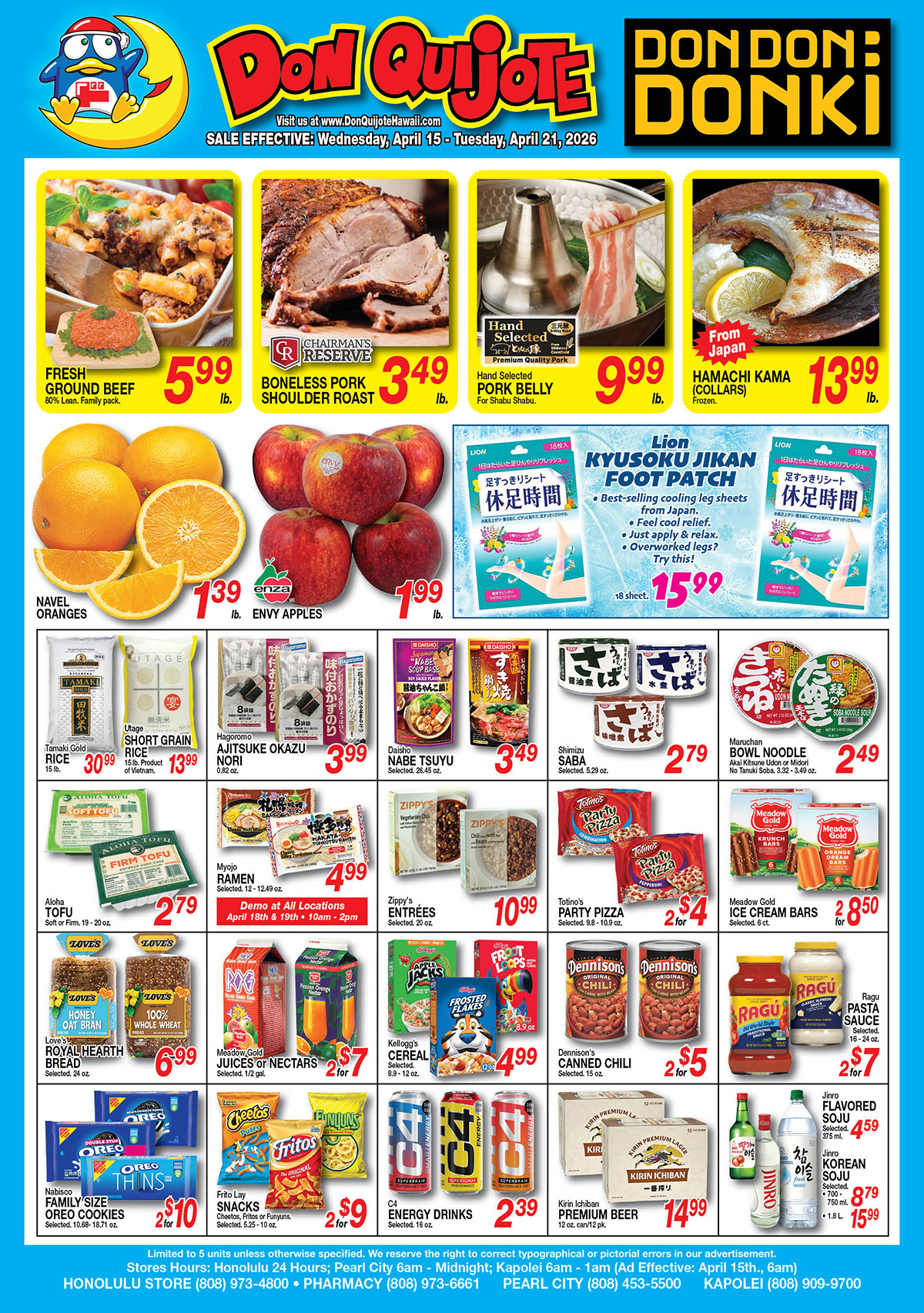 Weekly Flyer Wed, Apr 15, 2026 - Tue, Apr 21, 2026