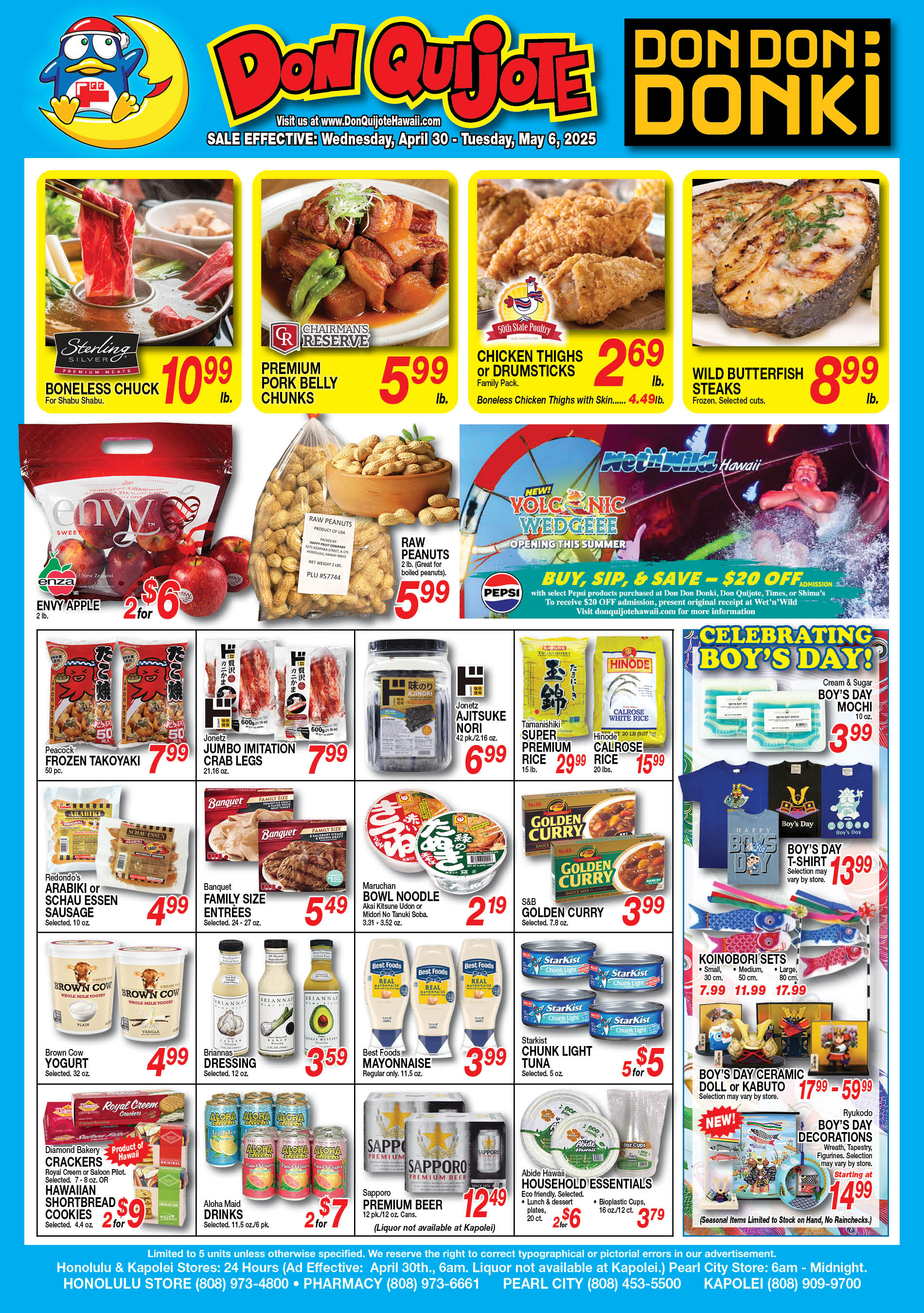 Weekly Flyer Wednesday, April 30, 2025 - Tuesday, May 06, 2025	