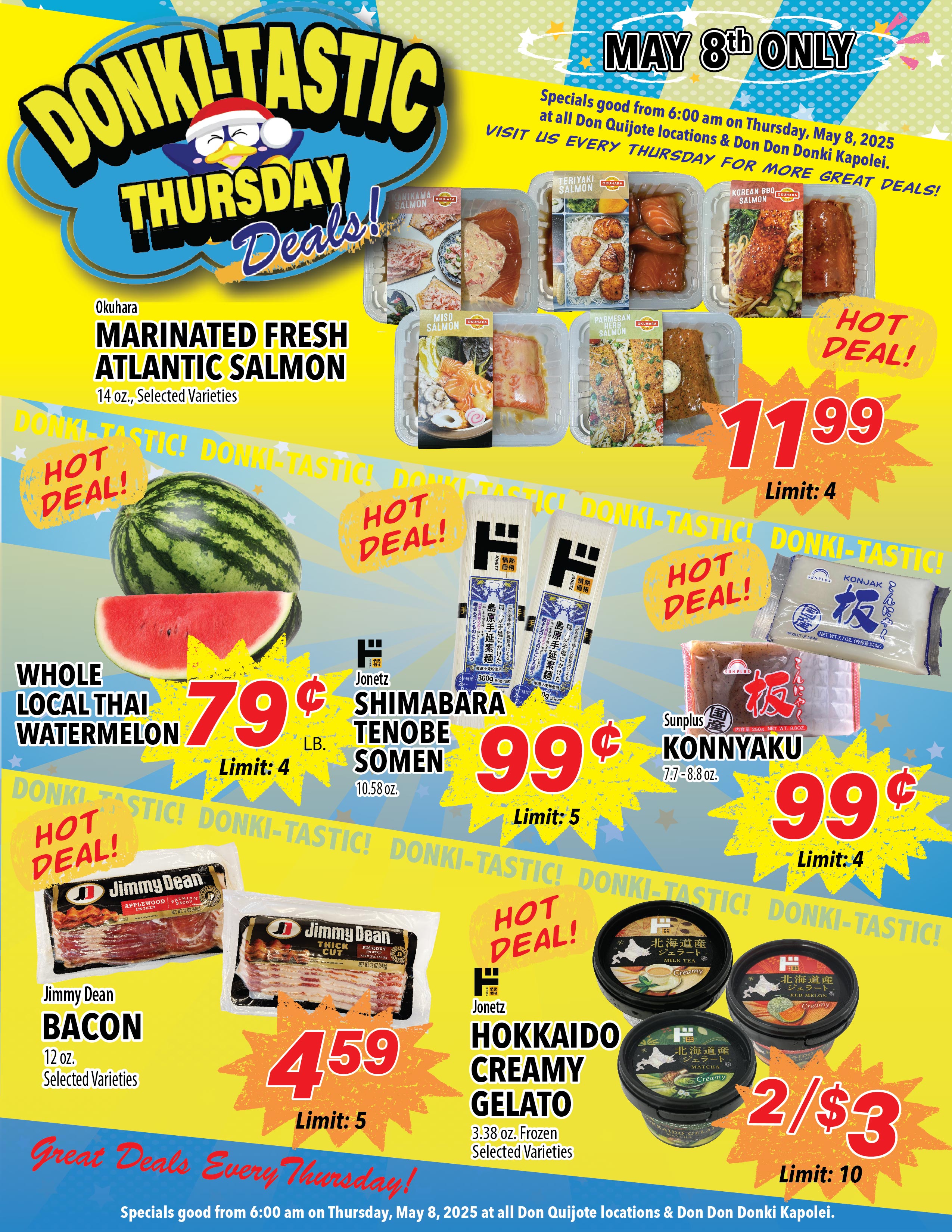 Donki-Tastic Thursday Flyer, May 08, 2025