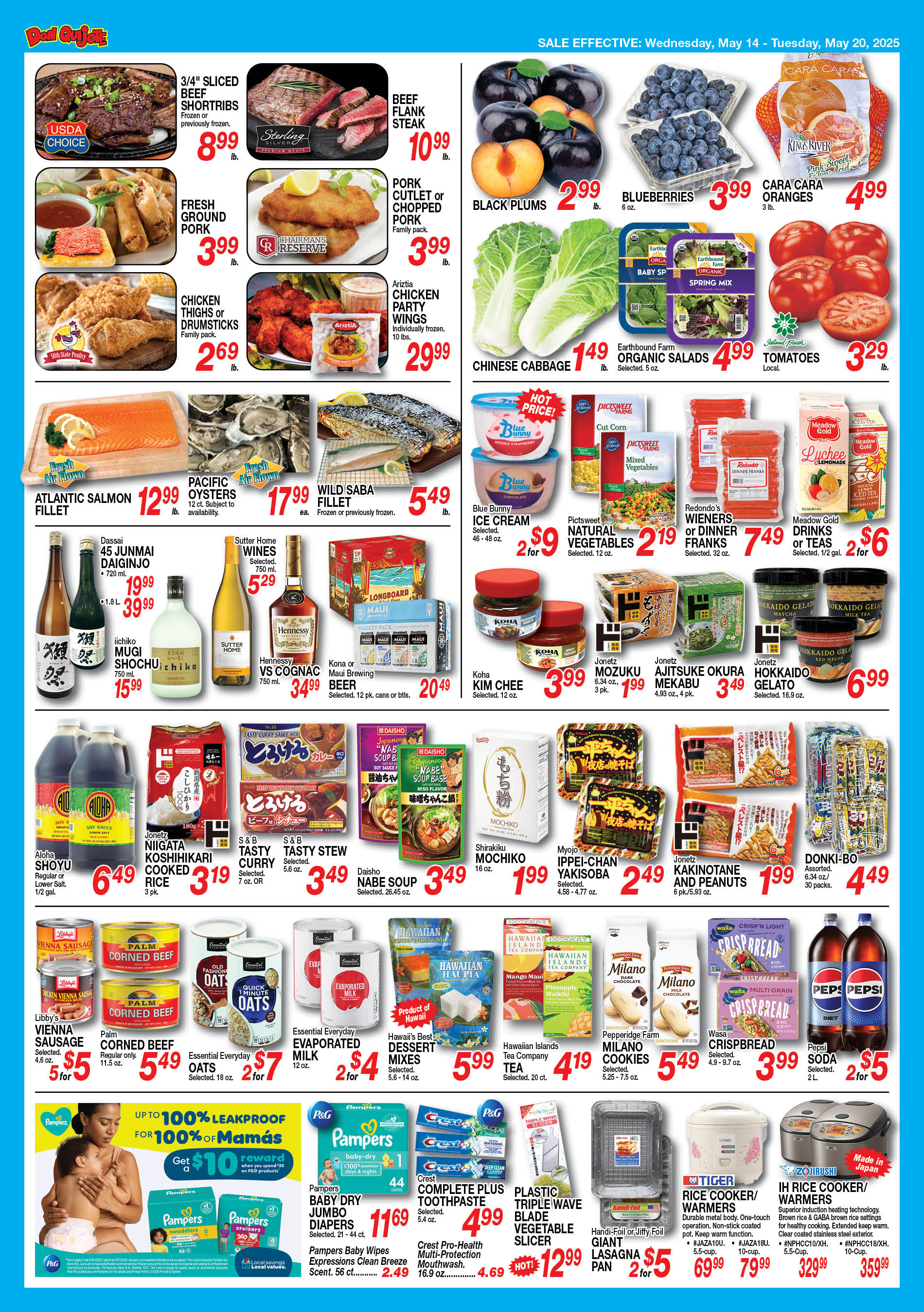 Weekly Flyer Wednesday, May 14, 2025 - Tuesday, May 20, 2025