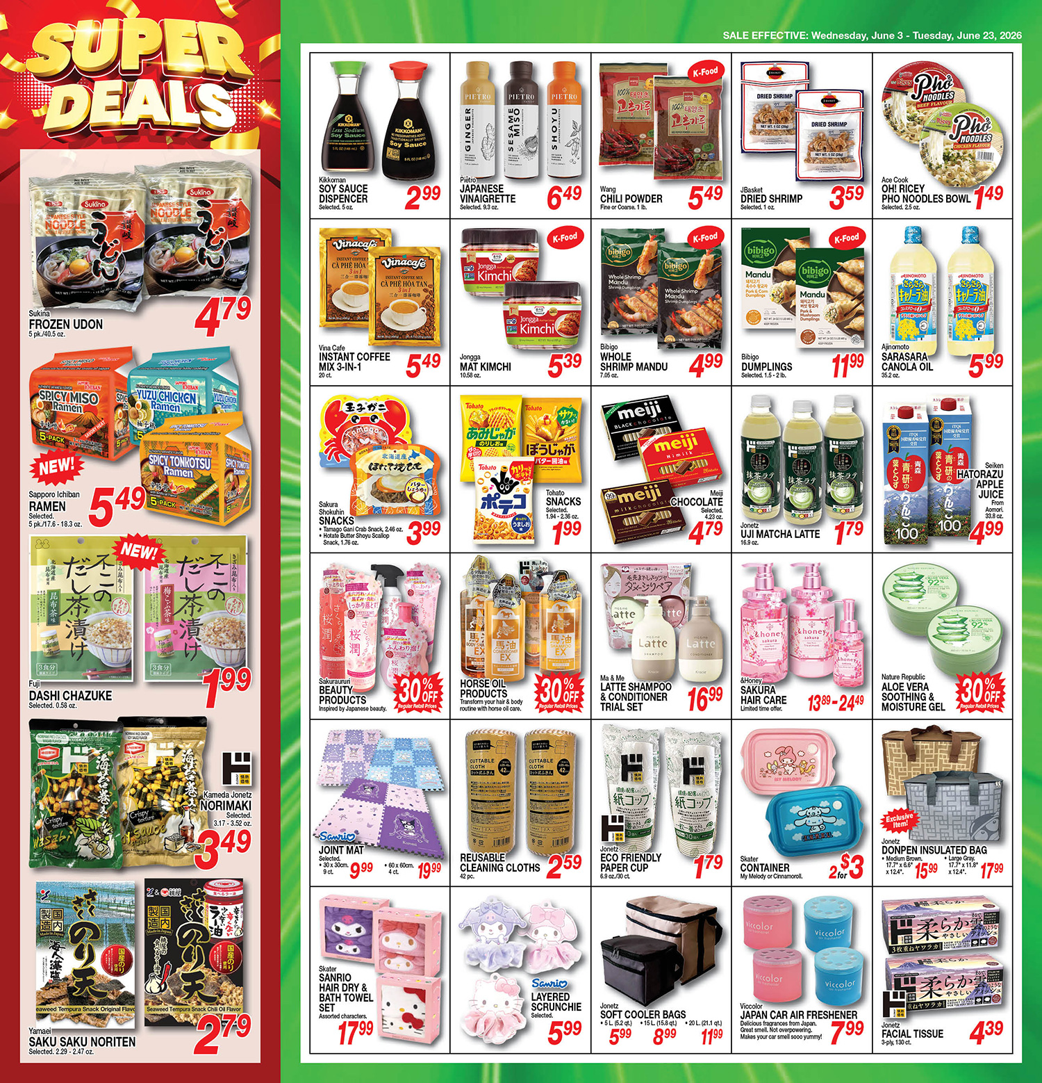 Buy Now and Save Flyer Wed, Jun 03, 2026 - Tue, Jun 23, 2026