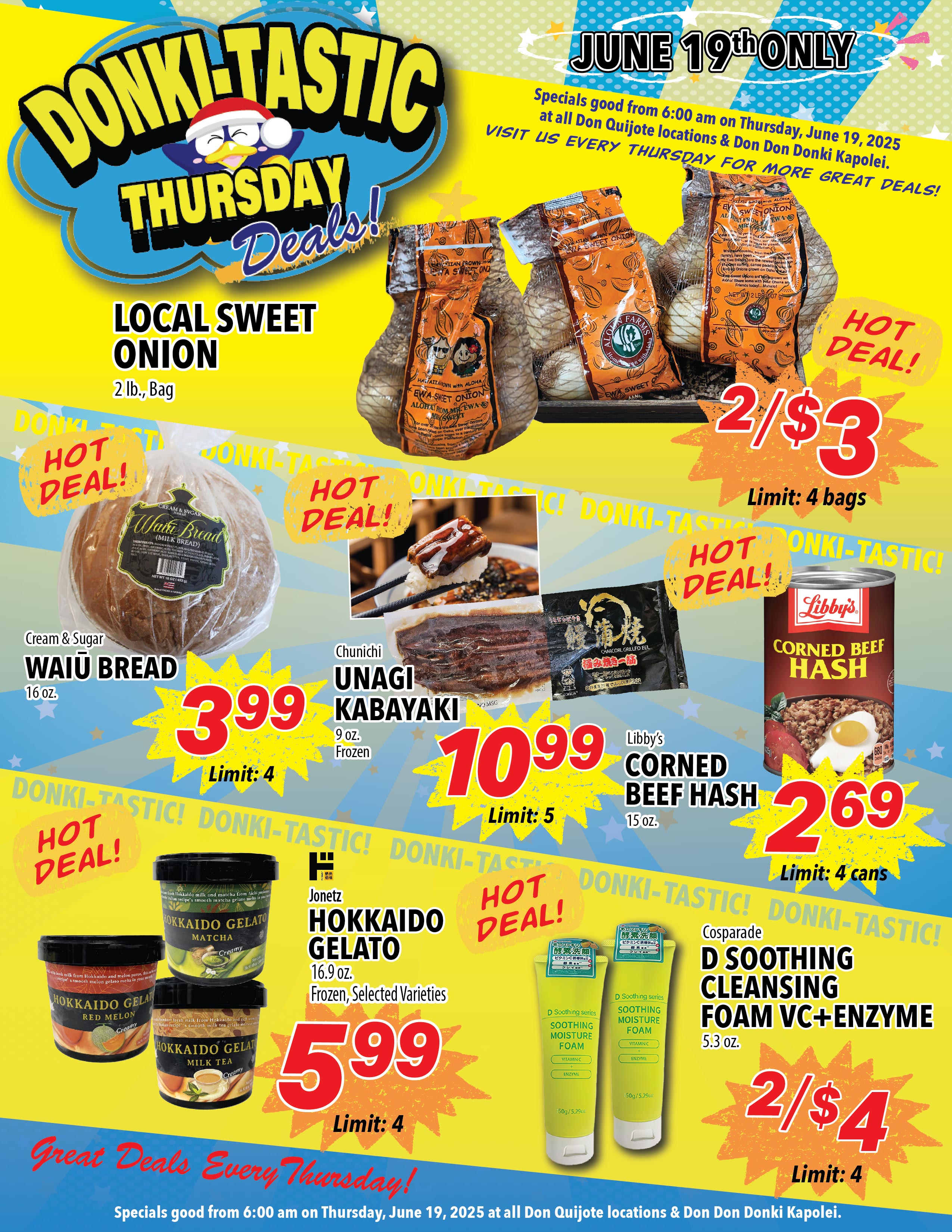 Donki-Tastic Thursday Flyer, Jun 19, 2025