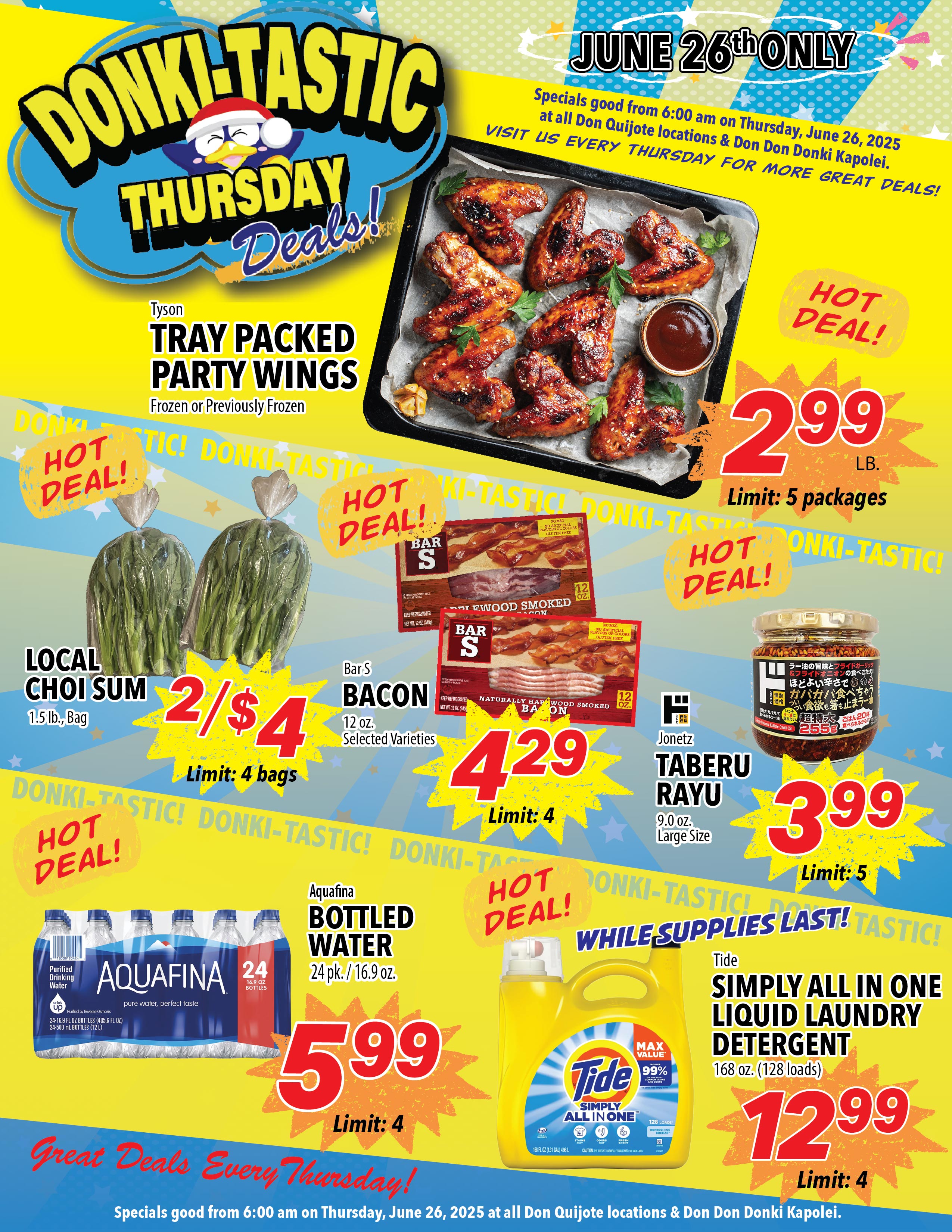 Donki-Tastic Thursday Flyer, Jun 26, 2025	