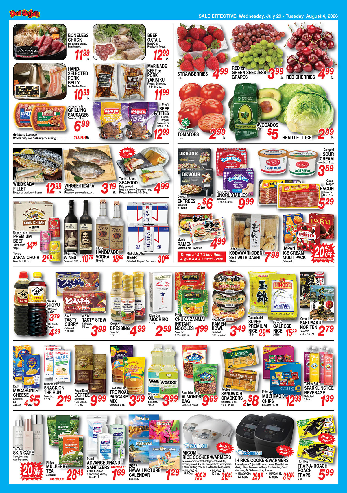 Weekly Flyer Wed, Jul 29, 2026 - Tue, Aug 04, 2026