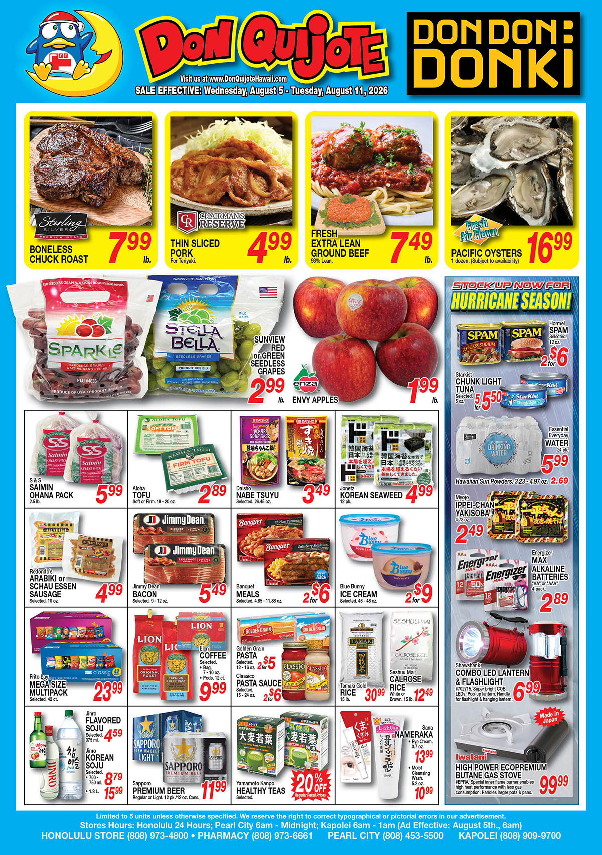 Weekly Flyer Wed, Aug 05, 2026 - Tue, Aug 11, 2026