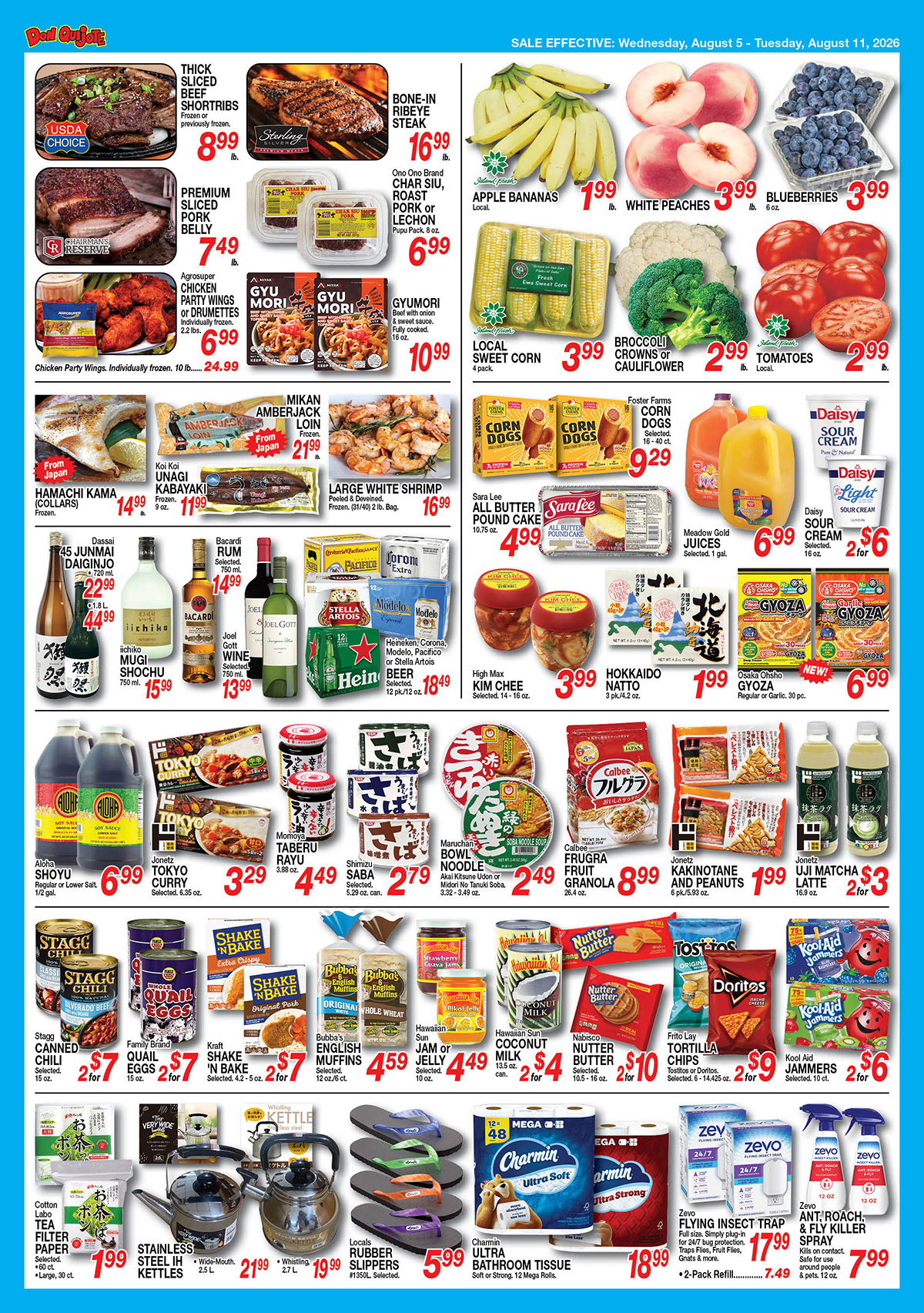 Weekly Flyer Wed, Aug 05, 2026 - Tue, Aug 11, 2026