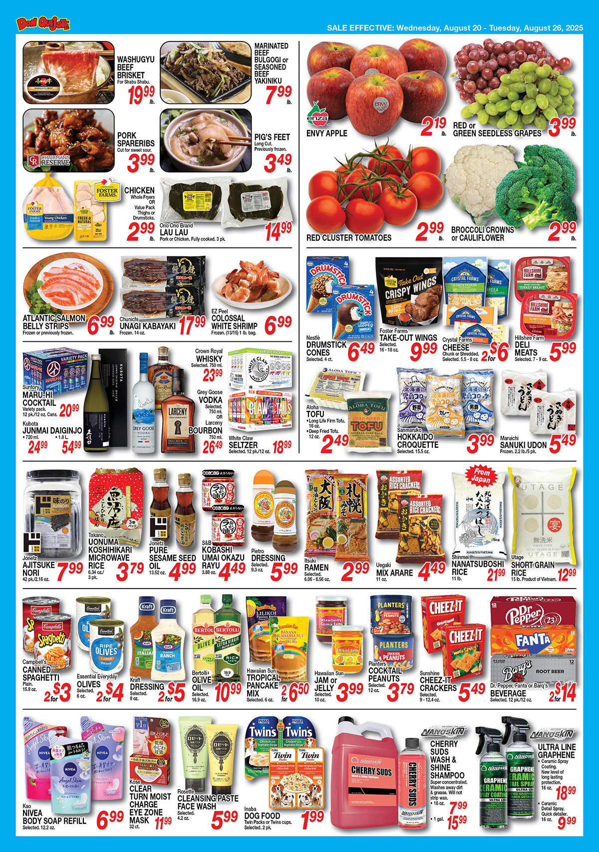 Weekly Flyer Wednesday, August 20, 2025 - Tuesday, August 26, 2025
