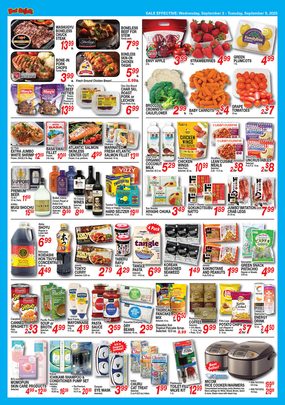 Weekly Flyer Wed, September 03, 2025 - Tue, September 09, 2025