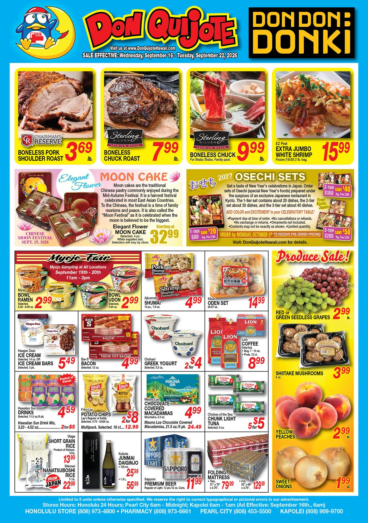 Weekly Flyer Wed, Sep 16, 2026 - Tue, Sep 22, 2026