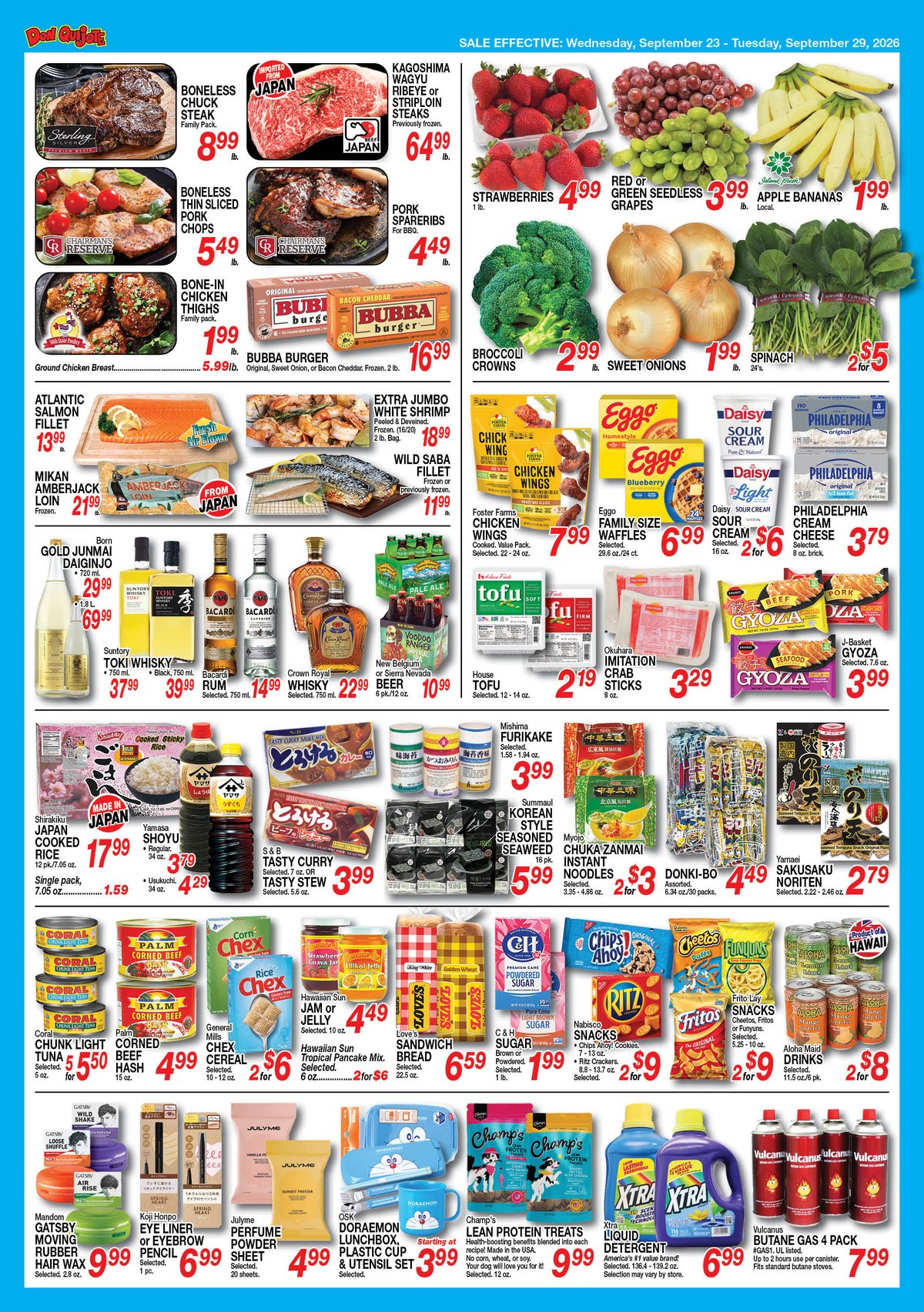 Weekly Flyer Wed, Sep 23, 2026 - Tue, Sep 29, 2026