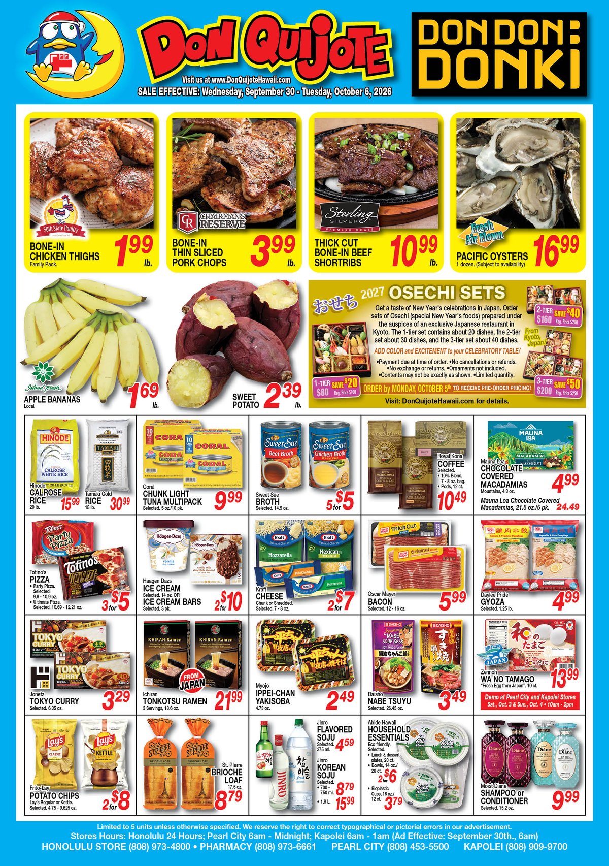 Weekly Flyer Wed, Sep 30, 2026 - Tue, Oct 6, 2026