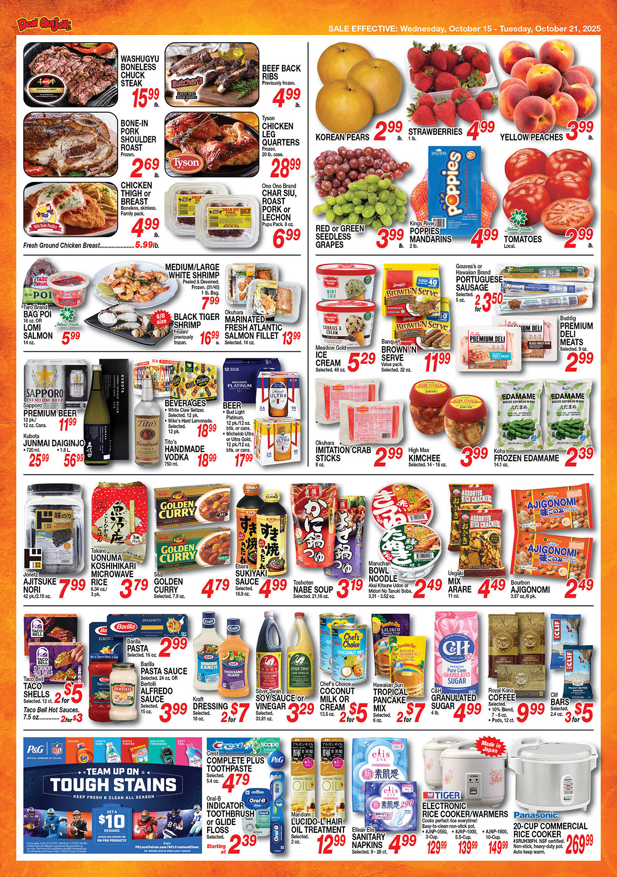 Weekly Flyer Wed, October 15, 2025 - Tue, October 21, 2025