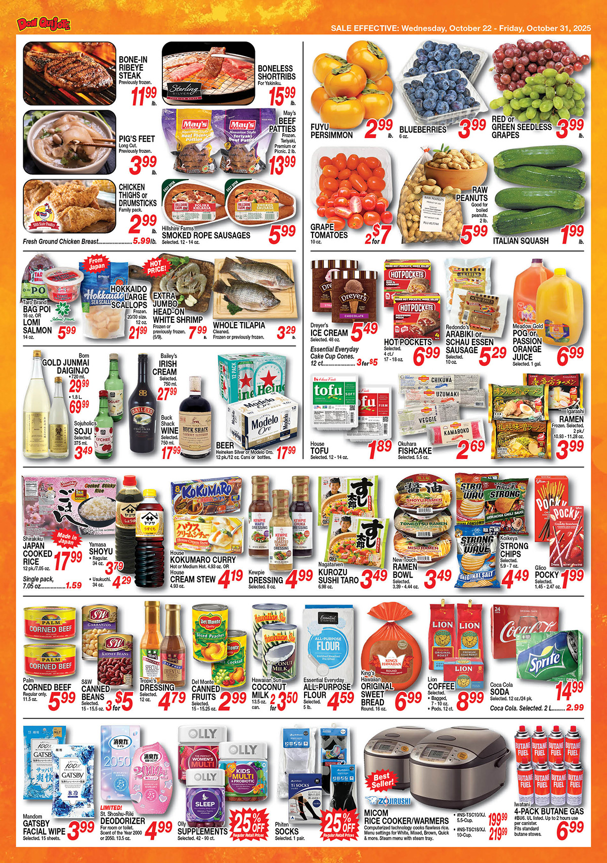 Weekly Flyer Wed, October 22, 2025 - Fri, October 31, 2025
