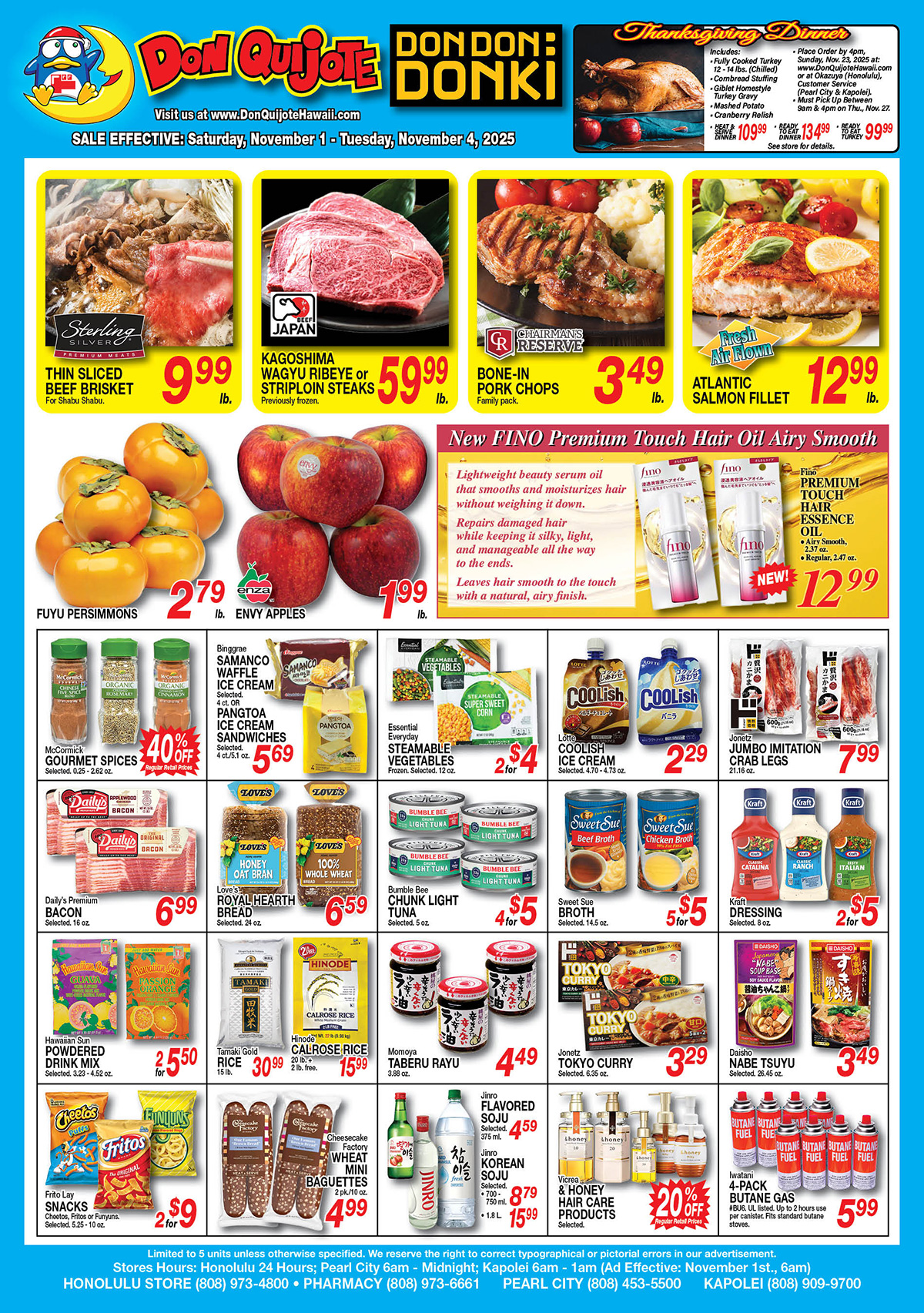 Weekly Flyer Sat, November 01, 2025 - Tue, November 04, 2025
