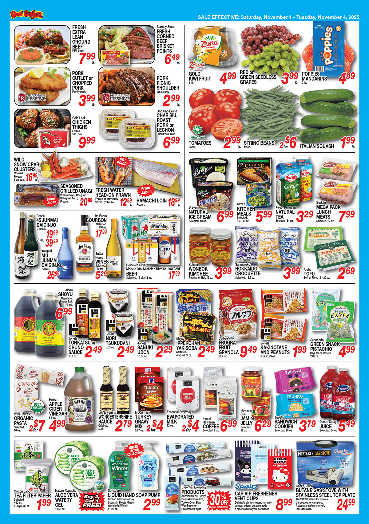 Weekly Flyer Sat, November 01, 2025 - Tue, November 04, 2025