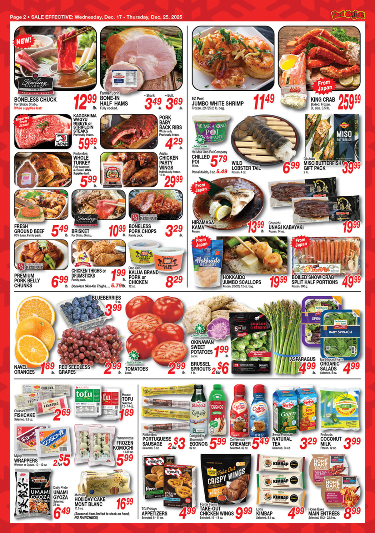 Weekly Flyer Wed, Dec 17, 2025 - Thu, Dec 25, 2025
