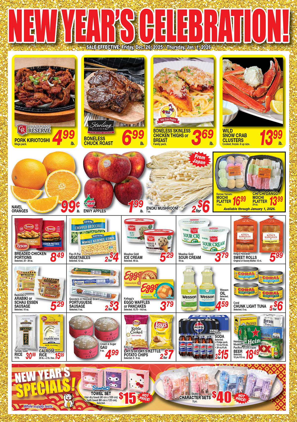 Weekly Flyer Fri, Dec 26, 2025 - Thu, Jan 01, 2026