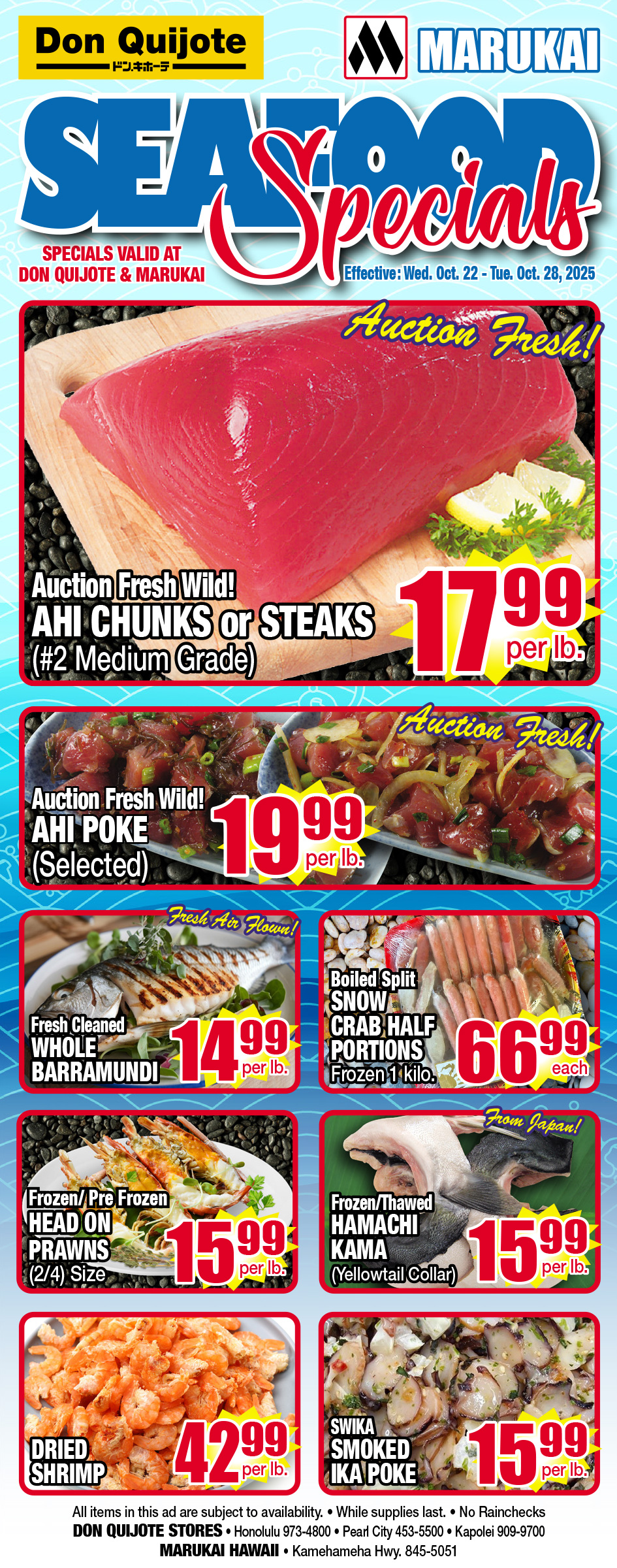 Weekly Flyer Wed, October 22, 2025 - Fri, October 28, 2025	