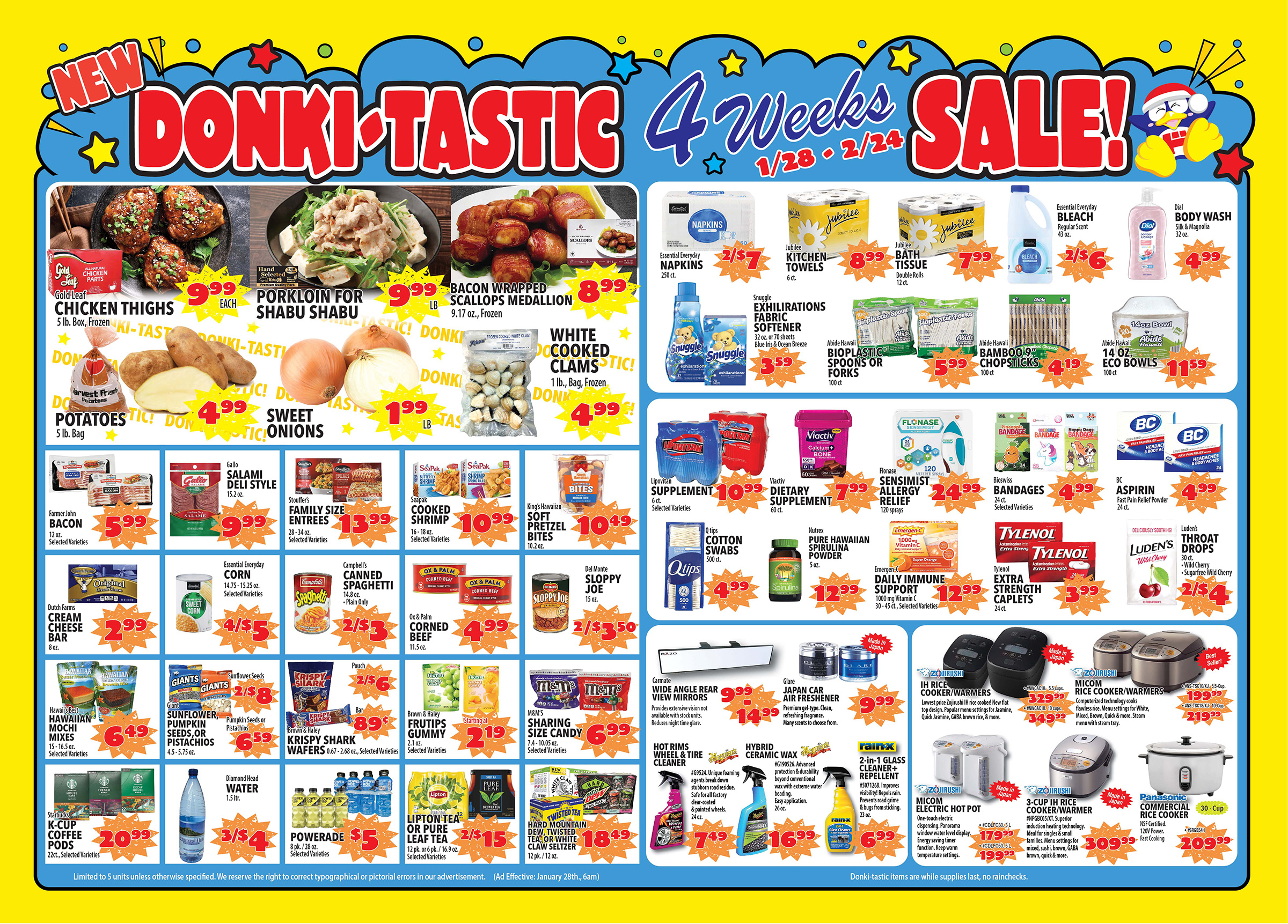 Donki-Tastic Thursday Flyer, Jan 28, 2026 to Feb 24, 2026